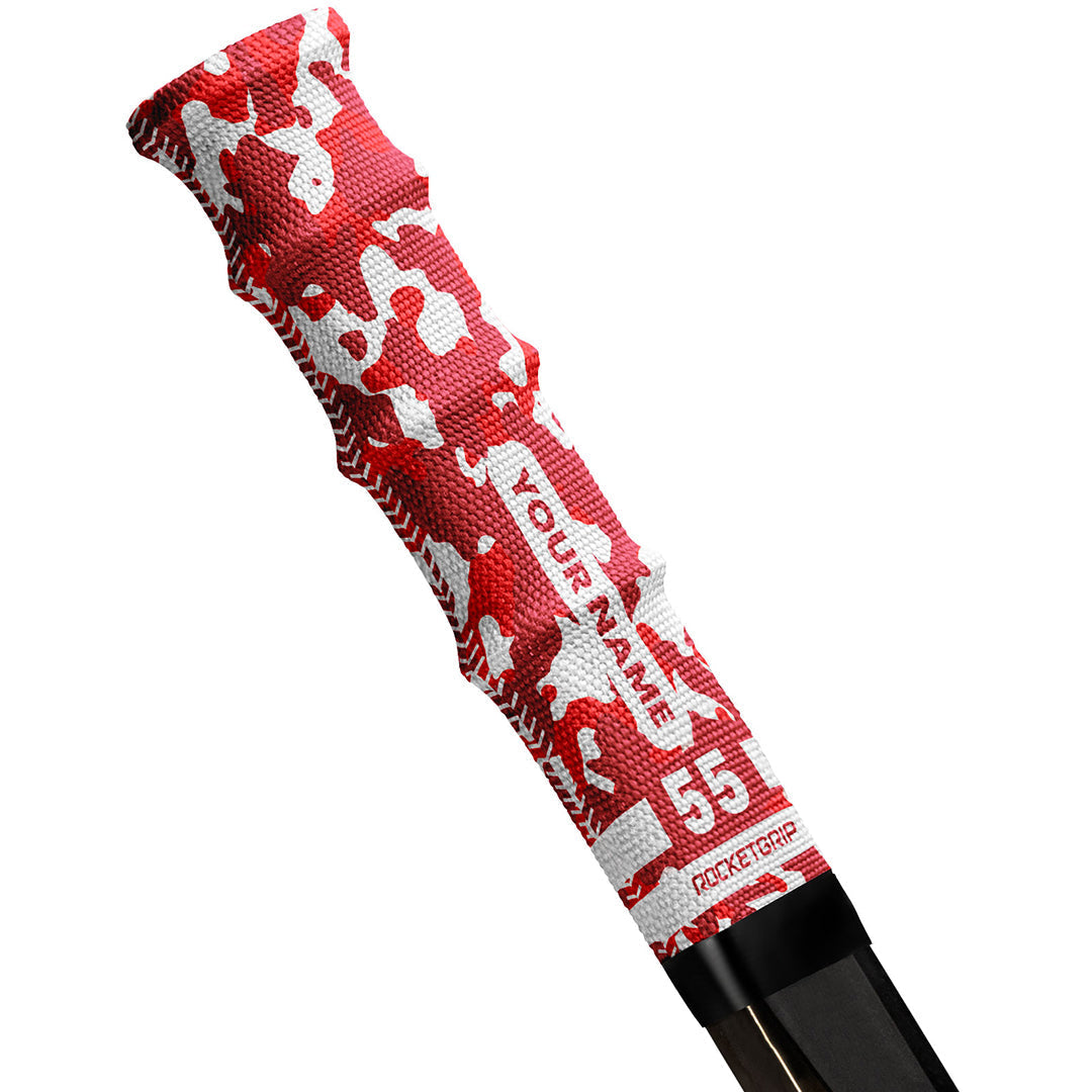 Camo Fabric Hockey Grips (2-pack)