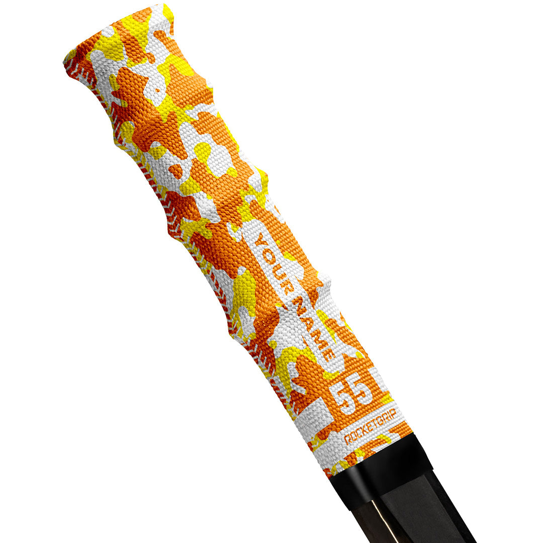 Camo Fabric Hockey Grips (2-pack)