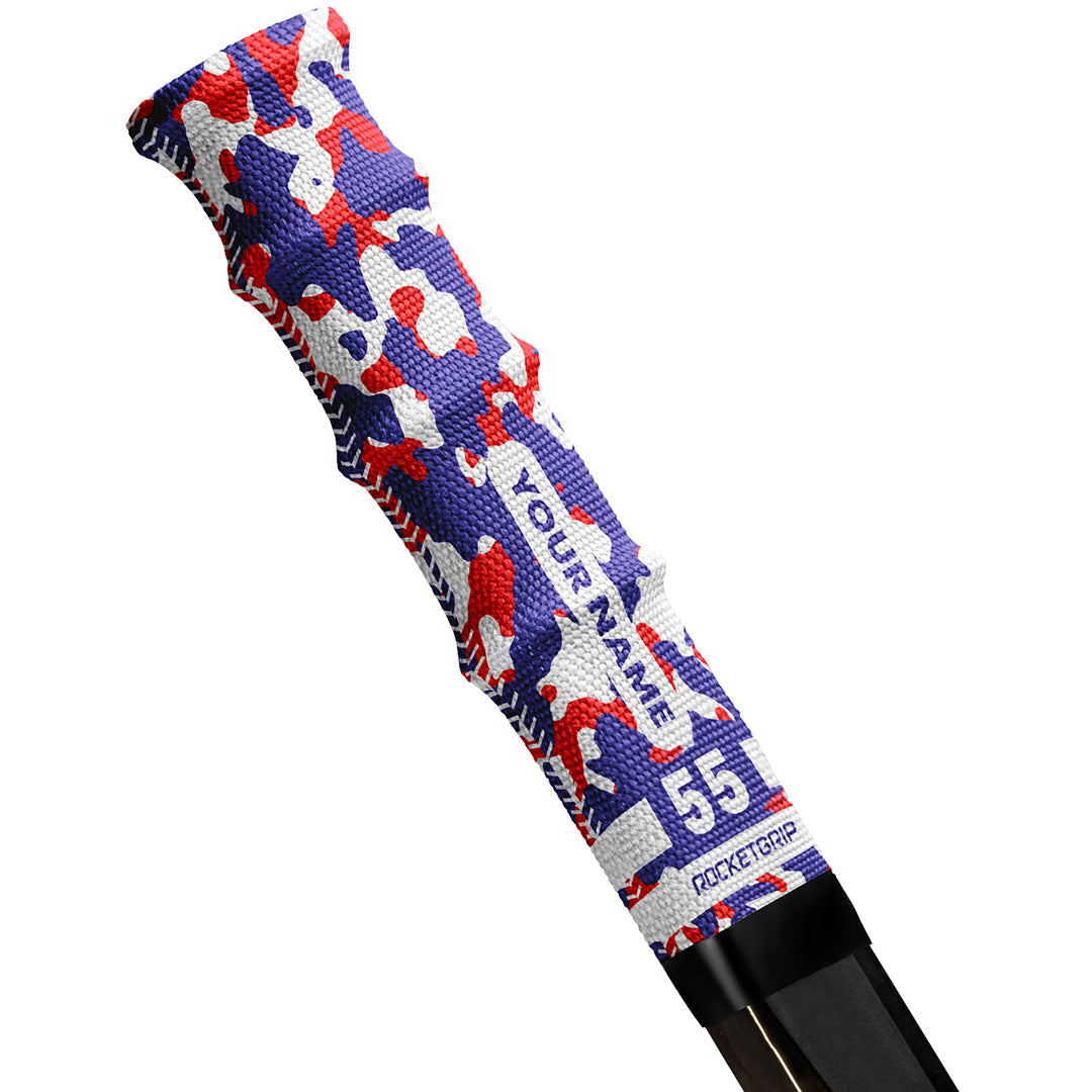 Camo Fabric Hockey Grips (2-pack)