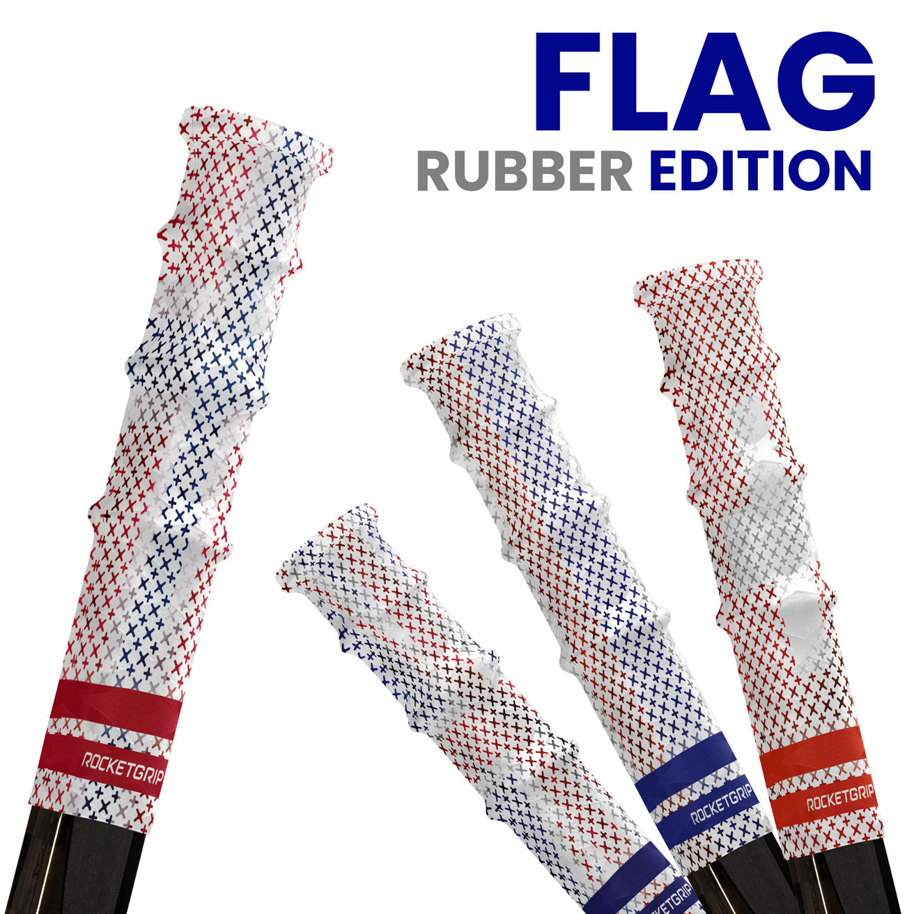 Flag Rubber Hockey Grips